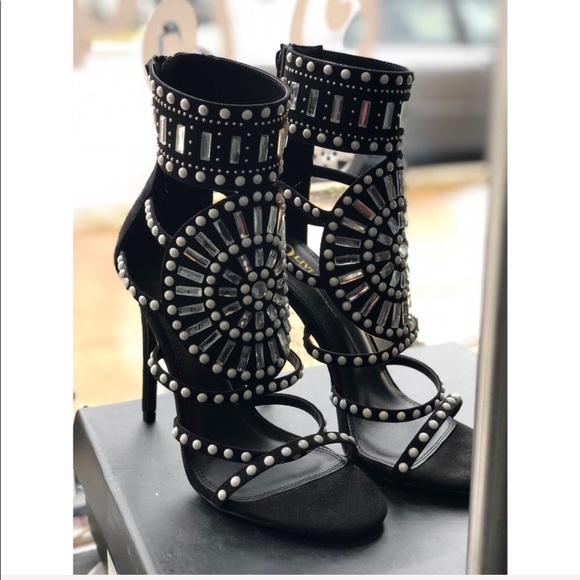 Vici Shoes - Vici Black Statement Heel